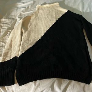Zara color block knit